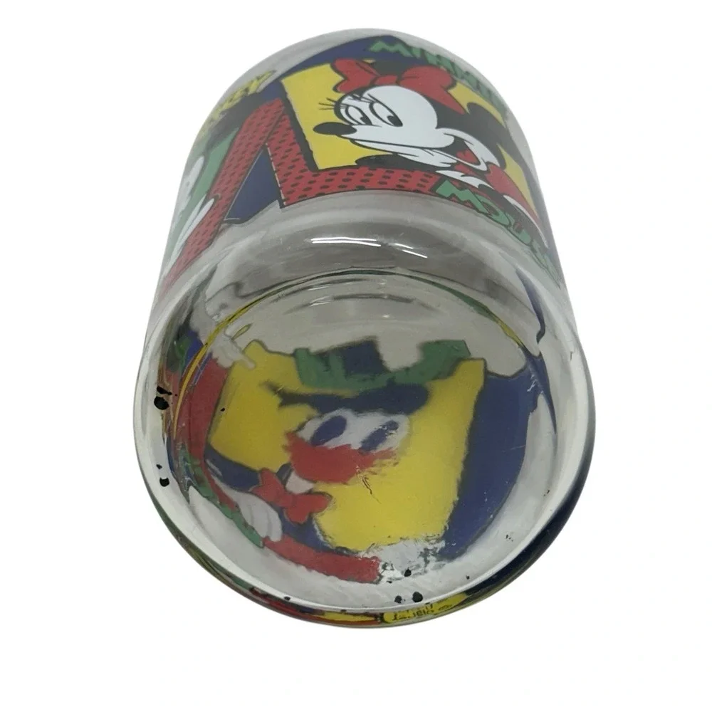 VTG‎ Disney Clear Glass Jar 8.5